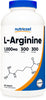 Nutricost L-Arginine 1000mg, Amino Acid Tablets (300 Tablets)