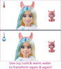 Barbie Cutie Reveal Doll, Fantasy Series Llama Plush Costume, 10 Surprises Including Mini Pet & Color Change