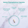 Vegan Life Nutrition - Marine Phytoplankton Capsules - Gluten-Free, Vegan and Non-GMO Dietary Supplement with Alpha 3 CMP to Support Cellular Health, Energy, & Vitality - 30 Capsules