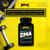 SNAC ZMA The Original Recovery & Sleep Supplement, Promotes Muscle Recovery, Immune Support & Restorative Sleep with Zinc, Magnesium & Vitamin B6, 180 Veggie Capsules (2 Pack of 90 Count)