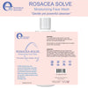 e70 Rosacea Solve Moisturizing Face Wash - Gentle Rosacea Cleanser for Dry & Itchy Skin - Sensitive Skin Care With Beneficial Ingredients, Cucumber, Wheat, Fruit Extracts & Vitamin B5