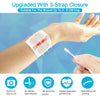 Wound Closure Strips - 4 Pcs Butterfly Bandaids Extra Large Emergency Laceration Closures Kits Bandages for Big Wound Care, Hospital Grade Rapid Skin Closure for Home, Outdoor