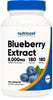 Nutricost Blueberry Extract 8000mg Strength, 180 Capsules - Vegetarian, from 160mg 50:1 Extract, Gluten Free and Non-GMO