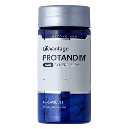 LifeVantage Protandim NAD Synergizer, 60 Capsules, NAD Supplement Supports a Healthy Vascular System, Energy Supplements, and Focus Vitamins, NAD Supplements for Cellular Waste and Overall Health