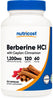 Nutricost Berberine HCI with Ceylon Cinnamon Capsules (120 Capsules, 60 Servings) - Non-GMO, Animal-Free Product