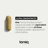 Toniiq Triple-Strength 600mg Rhodiola Rosea - 120 Capsules - 5% Salidroside Concentrated Extract - Highly Purified and Bioavailable