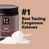 Exogenous Ketones Powder, BHB Beta-Hydroxybutyrate Salts Supplement, Best Fuel for Energy Boost, Mental Performance, Mix in Shakes, Milk, Smoothie Drinks for Ketosis - Chocolate, 8.57 oz (243 grs)