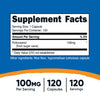 Nutricost Policosanol 100mg, 120 Capsules - Gluten Free, Non-GMO, and Vegetarian Friendly