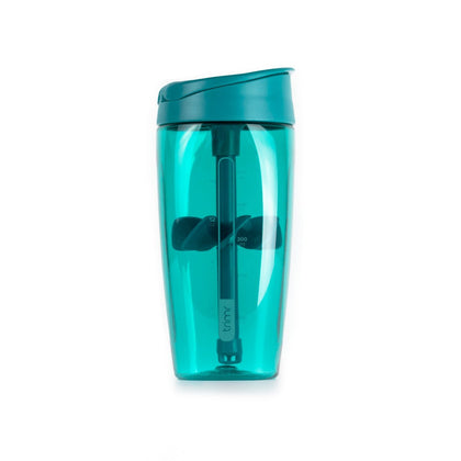 Trimr Duo Boost Protein Shaker Bottle, 24 oz. (Marine)