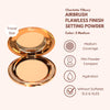 Charlotte Tilbury Mini Airbrush Flawless Finish Setting Pressed Compact Makeup Face Powder for Women - 2 Medium