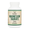 Magnesium Taurate Supplement for Cardiovascular Health to Boost Magnesium Levels (1,500mg per Serving, 210 Vegan Capsules) Non-GMO, Gluten Free, by Double Wood Supplements