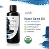 Zatik Naturals - Organic Black Seed Oil 3.38 FZ. Higher EFAs, 20 Servings per Bottle. Serving Size is 1 Teaspoon, Once a Day. Natural Immune Booster and All-Natural Defense Mechanism.