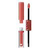 NYX PROFESSIONAL MAKEUP Shine Loud, Long-Lasting Liquid Lipstick with Clear Lip Gloss - Magic Maker (Dusty Nude Mauve)