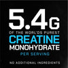 Muscle Feast Creapure Creatine Monohydrate Powder, Vegan Keto Friendly Gluten-Free Easy to Mix, Mass Gainer, Muscle Recovery Supplement and Best Creatine for Muscle Growth, Unflavored, 500g