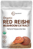 Micro Ingredients Organic Reishi Mushroom Powder, 16oz | 100:1 Extract, Red Reishi Mushrooms Supplement | Great for Mushroom Coffee or Tea | Non-GMO