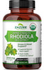 Zazzee USDA Organic Rhodiola 10:1 Exract, 3000 mg Strength, 120 Capsules, 4 Month Supply, Standardized and Concentrated 10X Extract, 100% Vegetarian, Extra Strength, All-Natural and Non-GMO