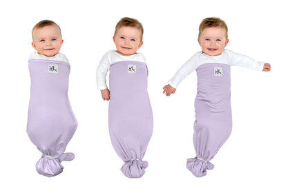 The Ollie Swaddle - Helps to Reduce The Moro (Startle) Reflex - Made from a Custom Designed Moisture-Wicking Material