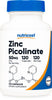 Nutricost Zinc Picolinate 50mg, 120 Vegetarian Capsules - Gluten Free and Non-GMO