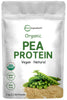 Micro Ingredients North America Grown, Organic Pea Protein Powder, 1KG (2.2 Pounds) | Plant-Based Vegan Protein, Meatless Protein Supplement, Rich in Branched Chain Amino Acids | Non-GMO, Soy Free