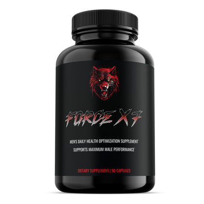 ALPHA WOLF Force X7 Men's Daily Health Optimization Multi-Vitamin Nutrition - Ashwagandha, Maca Root, Longjack, Panax Ginseng, Boron, Vitamin D, Zinc, Horny Goat Weed - 30 Day Supply