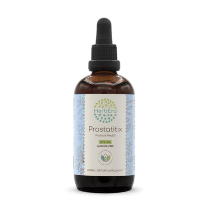 Prostatitix B120 Alcohol-Free Extract Tincture: Saw Palmetto Berry, Stinging Nettle Leaf, Pumpkin Seed, Green Tea Leaf, Wildcrafted: Pygeum Bark. Prostate Health 4 Fl Oz