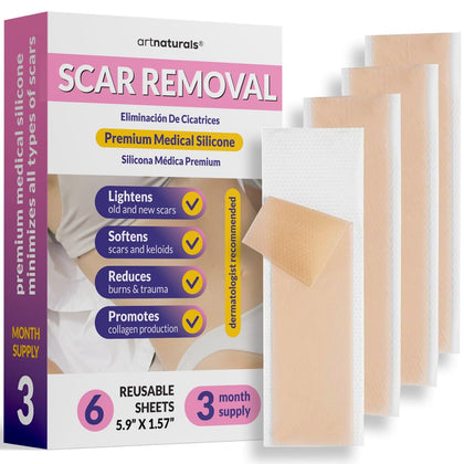 Artnaturals Silicone Scar Sheets (1.57