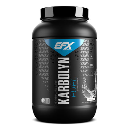 EFX Sports Karbolyn Fuel | Fast-Absorbing Carbohydrate Powder | Carb Load, Sustained Energy, Quick Recovery | Stimulant Free | 37 Servings (Neutral)