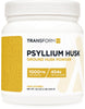 TransformHQ Psyllium Husk Ground Husk Powder (1 LB) - 1000mg per Serving, 454 Servings Per Container