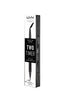 NYX PROFESSIONAL MAKEUP Two-Timer Dual Ended Eyeliner, Eyeliner Pencil, Jet Black (TT01)