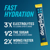 DripDrop Hydration - Bold Variety Pack - Electrolyte Drink Mix Single Serve Hydration Powder Packets - Watermelon, Berry, Lemon, Orange | Non-GMO, Gluten Free, Vegan | 16 Sticks