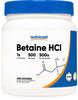 Nutricost Betaine HCl Powder 500 Grams - Gluten Free, Non-GMO