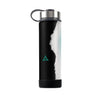 Trimr Cask Insulated Stainless Steel Water Bottle, 22 Ounces (Shor)