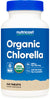 Nutricost Organic Chlorella 500mg, 240 Tablets - Gluten Free, Non-GMO (Expiry 6/01/2027)