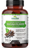 Zazzee Extra Strength Mucuna Pruriens 8:1 Extract, Minimum 20% L-Dopa, 1000 mg, 220 Vegan Capsules, 110 Day Supply, Concentrated and Standardized 8X Extract, 100% Vegetarian, All-Natural and Non-GMO