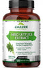 Zazzee Extra Strength Wild Lettuce 4:1 Extract, 500 mg Strength, 120 Vegan Capsules, Potent Lactuca Virosa Variety, Standardized and Concentrated 4X Extract, 100% Vegetarian, All-Natural and Non-GMO