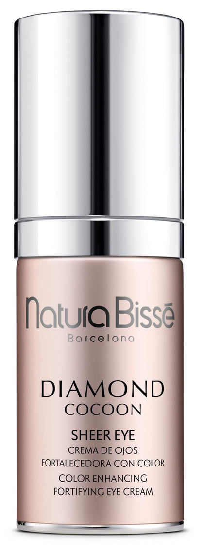 Natura Bissé Diamond Cocoon Sheer Eye Anti-Aging Tinted Eye Cream Rejuvenates, Hydrates & Conceals, 0.8 Oz