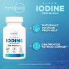 Type Zero Clean Iodine Tablets (60 Servings, 325 MCG Per Serving) - from Sea Kelp, Non-GMO, Gluten Free