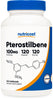 Nutricost Pterostilbene 100mg, 120 Capsules - Non-GMO, Gluten Free