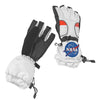 Aeromax Astronaut Gloves, size Small, White, with NASA patches, (ASG-Small)