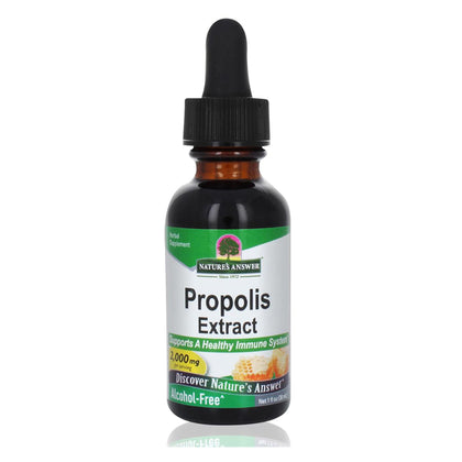 Nature's Answer Propolis Resin 1 oz Extract | Herbal Supplement | All-Natural Immune Support | Alcohol & Gluten-Free | Single Count