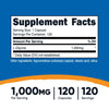 Nutricost L-Glycine 1000mg, 120 Capsules, Vegetarian, Non-GMO and Gluten Free