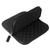 Lacdo Shockproof External CD DVD Hard Drive Sleeve Storage Pouch Bag for Burner Player Writer Blu-Ray BlueFire/Asus/LG/Dell/Asus/Pioneer/HP/VersionTech Neoprene Portable Protective Carrying Case,Black