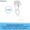 BraceOn AFO Drop Foot Brace - Swedish Ultra Lock Foot Drop Brace For Walking, Lightweight, Men, Right