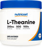 Nutricost L-Theanine Powder 100 Grams - Gluten Free & Non-GMO (Expiry 1/01/2027)