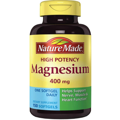 Nature Made High Potency Magnesium 400 mg - 150 Count