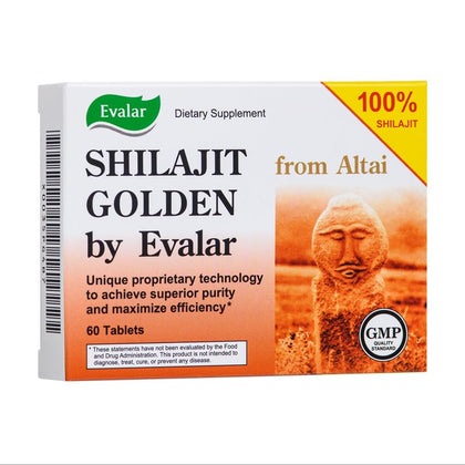 Shilajit Golden by Evalar Siberian Altai 60 Tabs