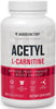 Jacked Factory Acetyl L Carnitine 750mg Supplement - Extra Strength L-Carnitine (ALCAR) for Energy, Body Recomposition, Memory & More - Zero Fillers - 120 Non GMO Veggie Pills