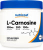 Nutricost L-Carnosine Powder 100 Grams (200 Servings) - Non-GMO