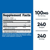 Nutricost Ubiquinol Softgels (120 Softgels | 100 mg Per Serving) - Superior Absorption Antioxidant | Active Form of CoQ10 - Gluten Free, Non-GMO