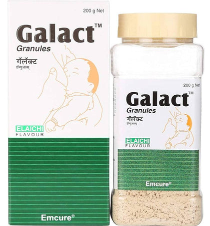 Galact Will and Weaves Pack of 2 Granules Elaichi 200 gm purest of Natural Ingredients for lactonic 100% ayurvedic